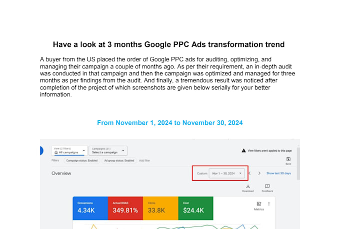do google ads audit and ads optimization for adwords PPC campaigns